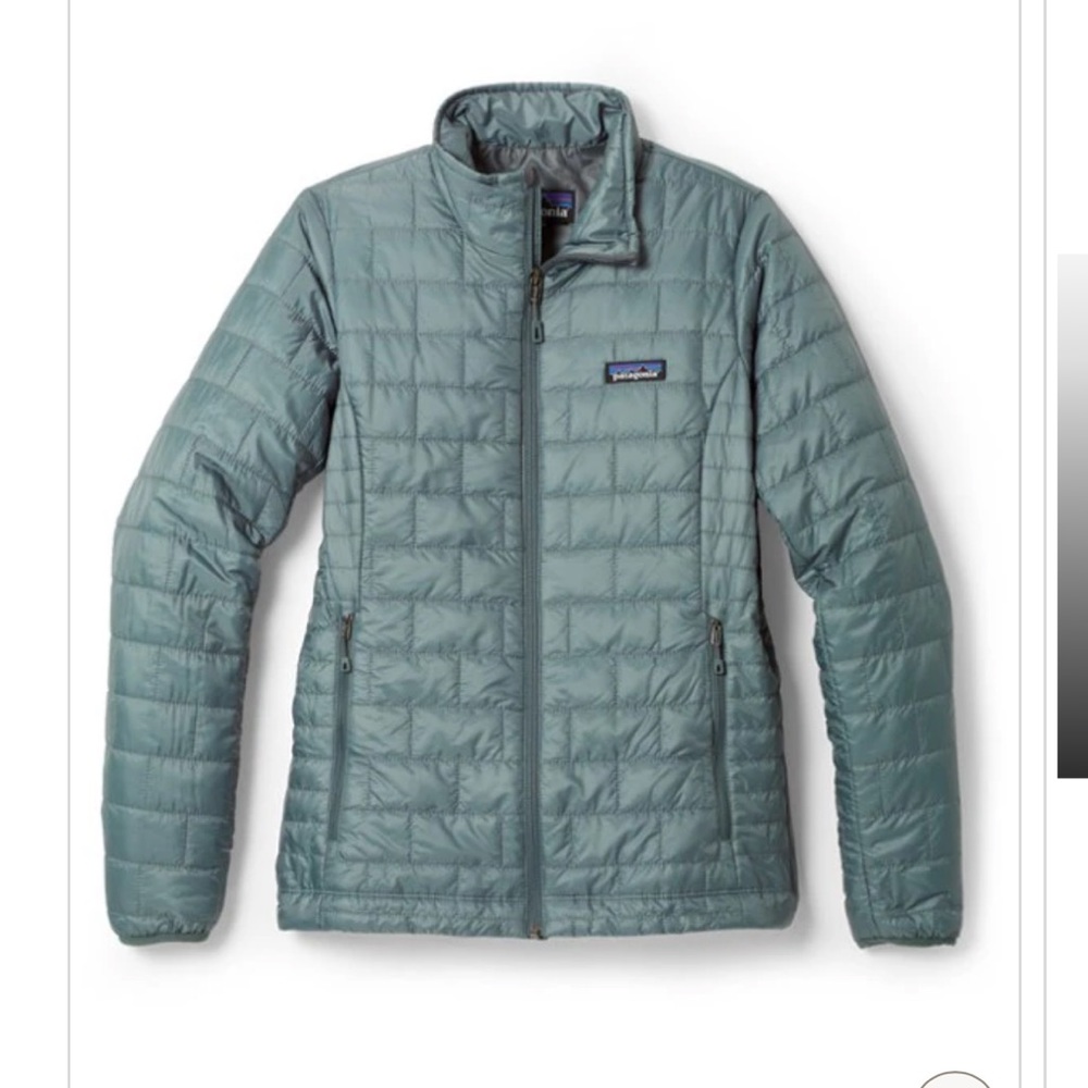 Woman’s Small Nouveau Green Patagonia Nano Puff Jacket